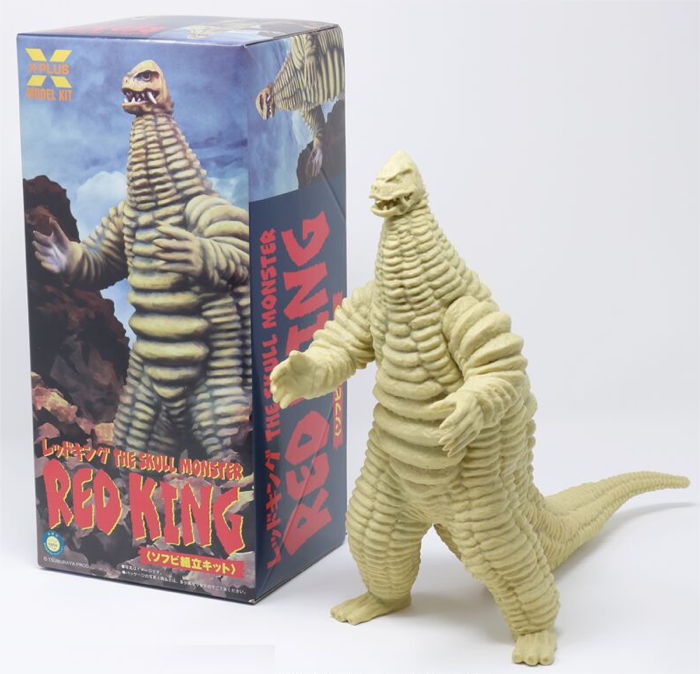 エクスプラスの「大怪獣シリーズ レッドキング」がソフビ組立キットに