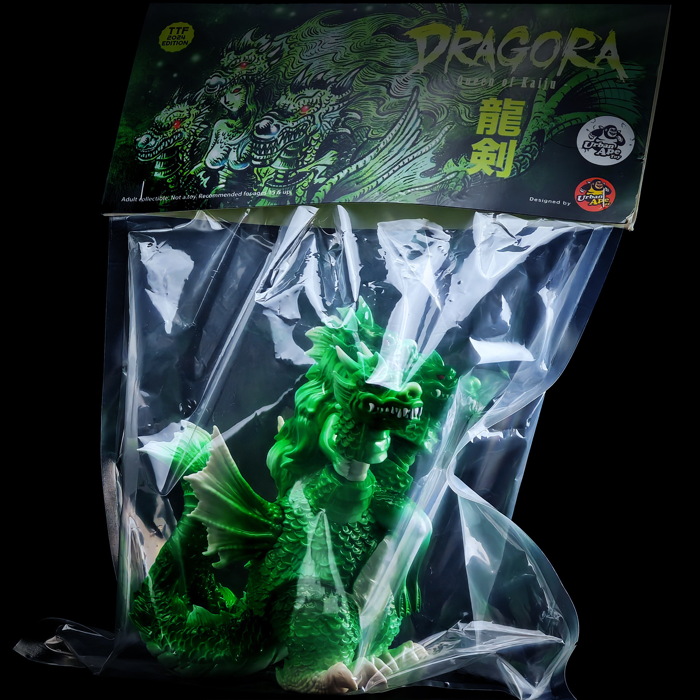 怪獣女王 DRAGORA ソフビ ドラゴラ メタリックカラー トーイポポタマス