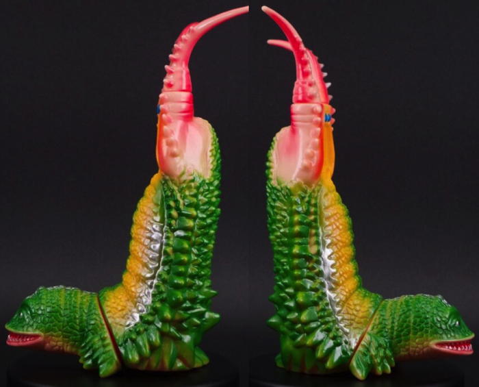 ブルマァクの「古代怪獣ツインテール」も「Gカラー」になって受注中