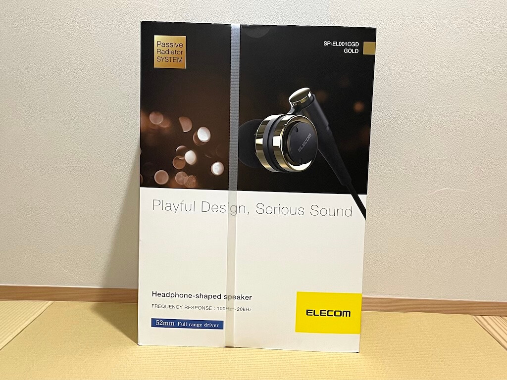 新品 未開封 イヤホン型スピーカー SP-EL001CGD エレコム 新品 未開封