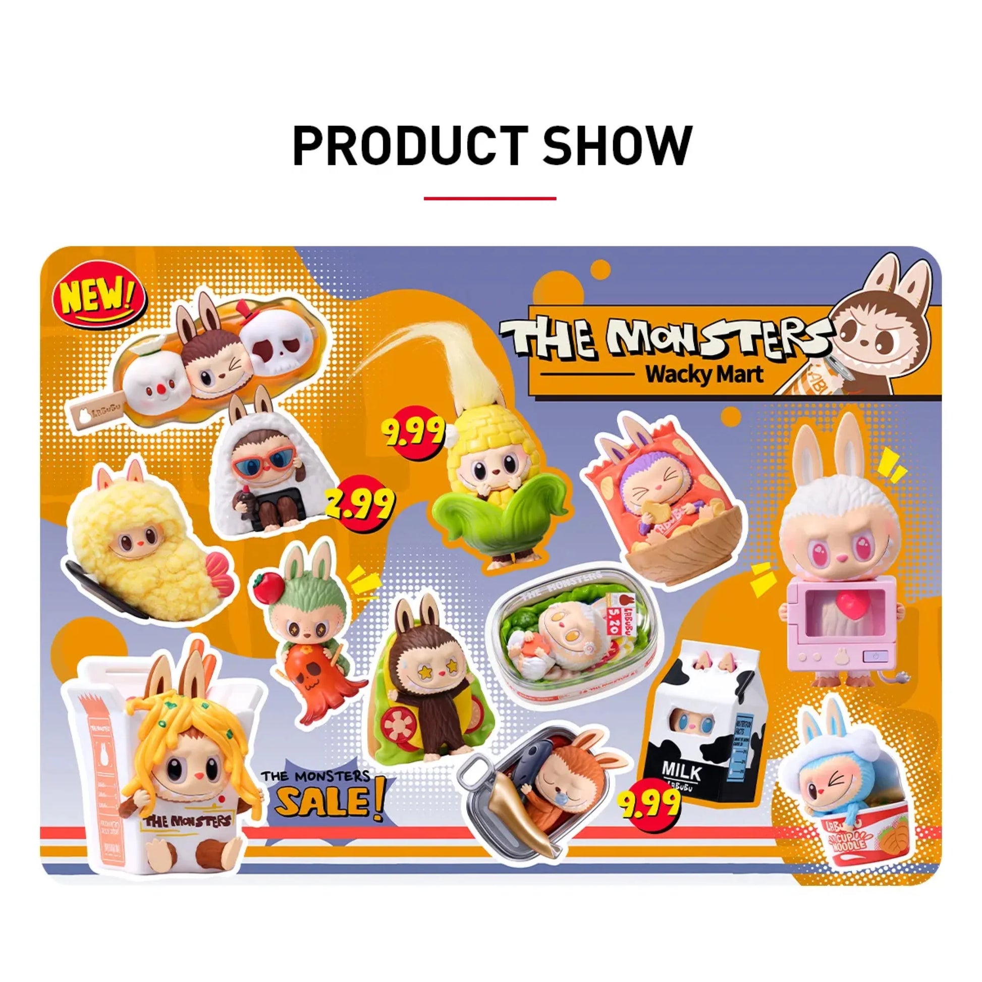THE MONSTERS Wacky Mart Series 2個 THE MONSTERS WACKY MART SERIES