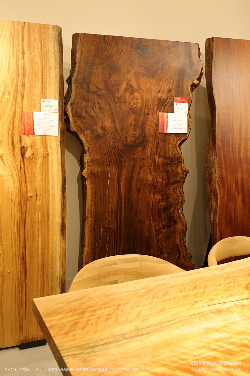 ブラックウォールナット 無垢一枚板・天板（テーブル） 耳付き・巾 988