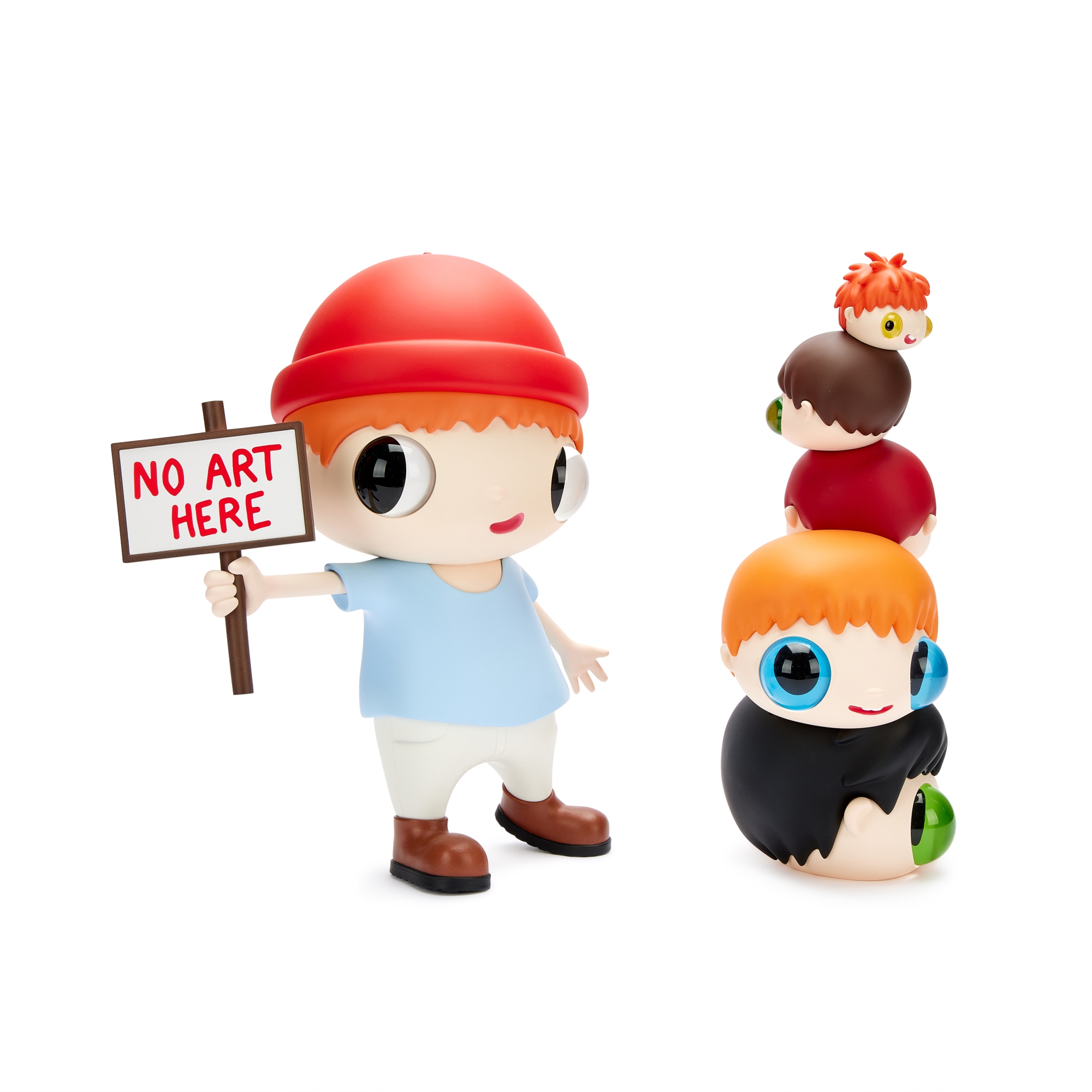 Javier Calleja Heads And No Art Here Available For Immediate Sale