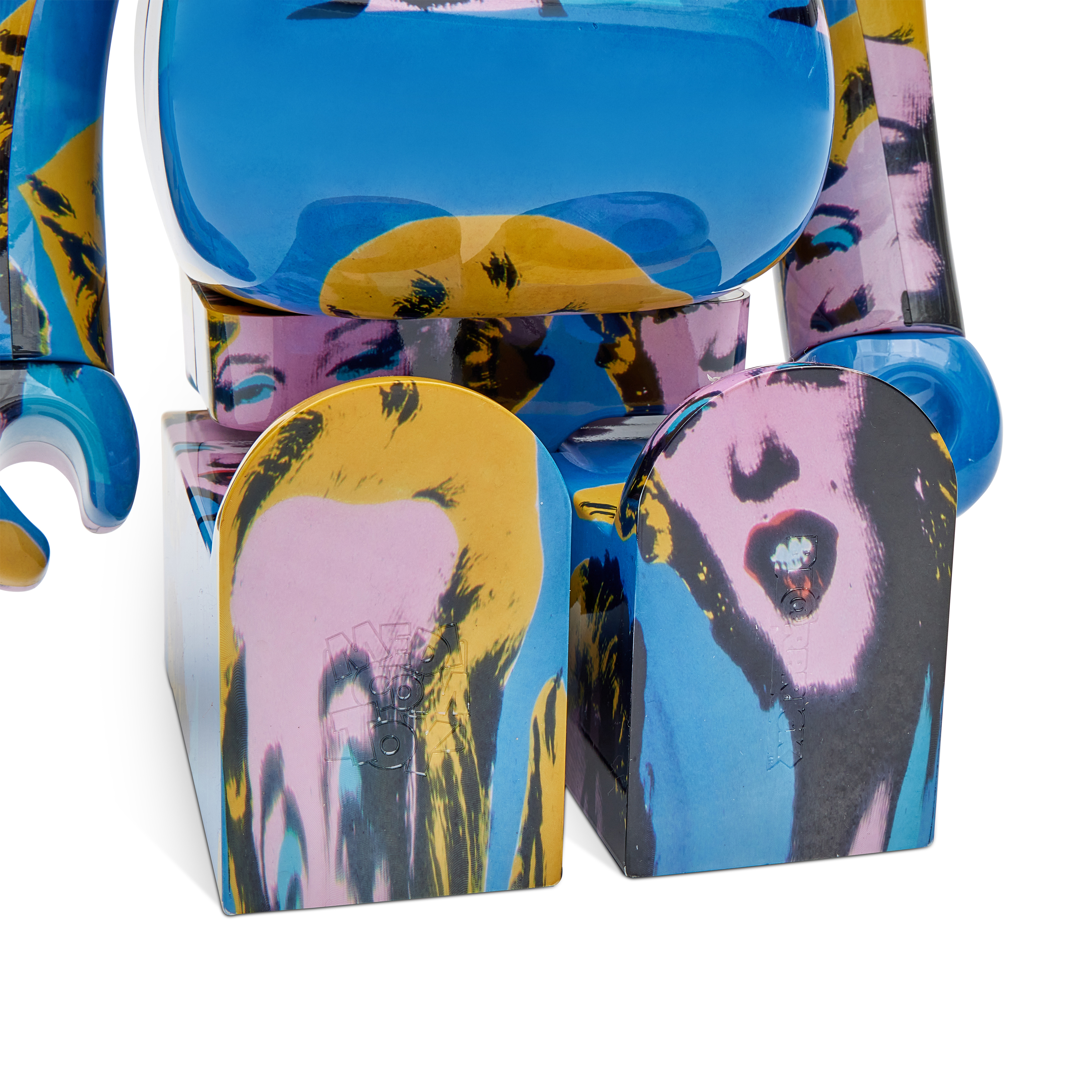 Medicom Toy BEARBRICK Andy Warhol X Marilyn Monroe #1 1000