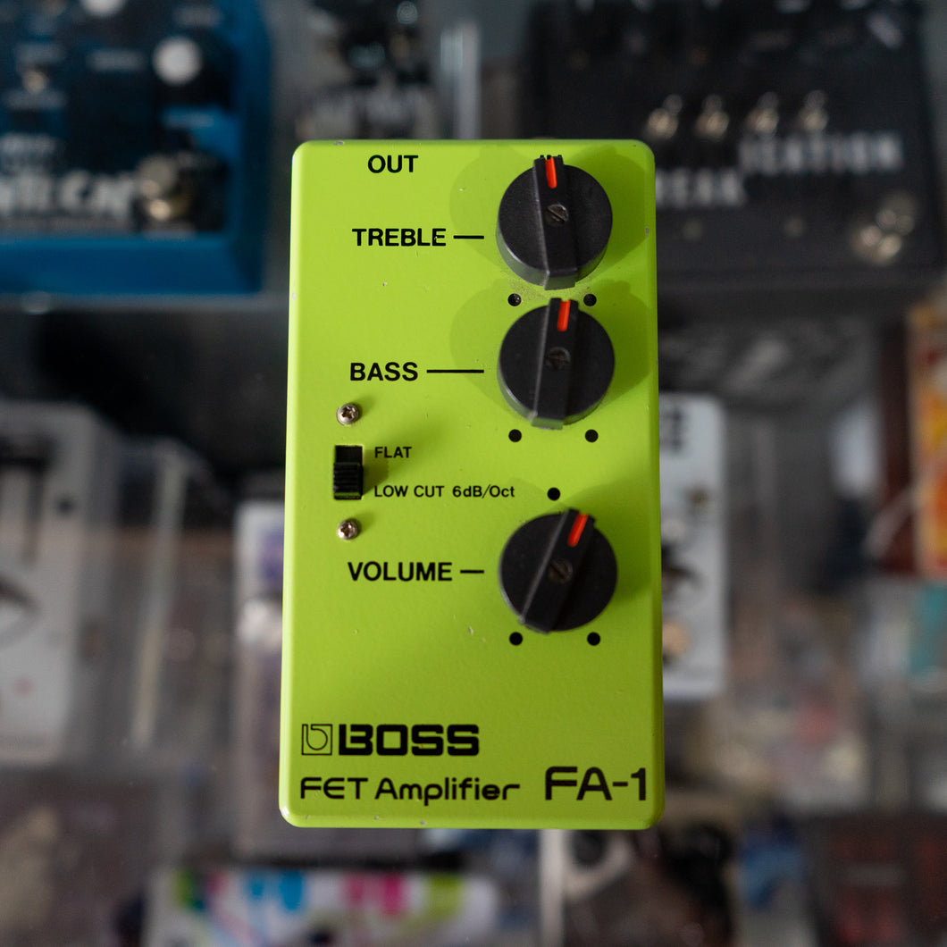 希少】BOSS FET Amplifier FA-1 Boss FA-1 FET Amplifier - What To