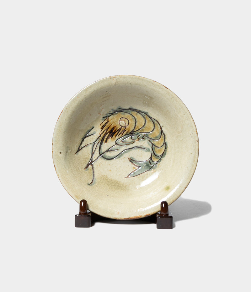 人間国宝 金城次郎 皿 壺屋焼 人間国宝 金城次郎作 魚文七寸皿 – 生活