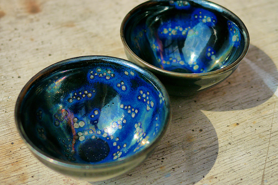 涼変釉天目茶碗 加藤五山 D177 涼変釉天目茶碗 加藤五山 D177