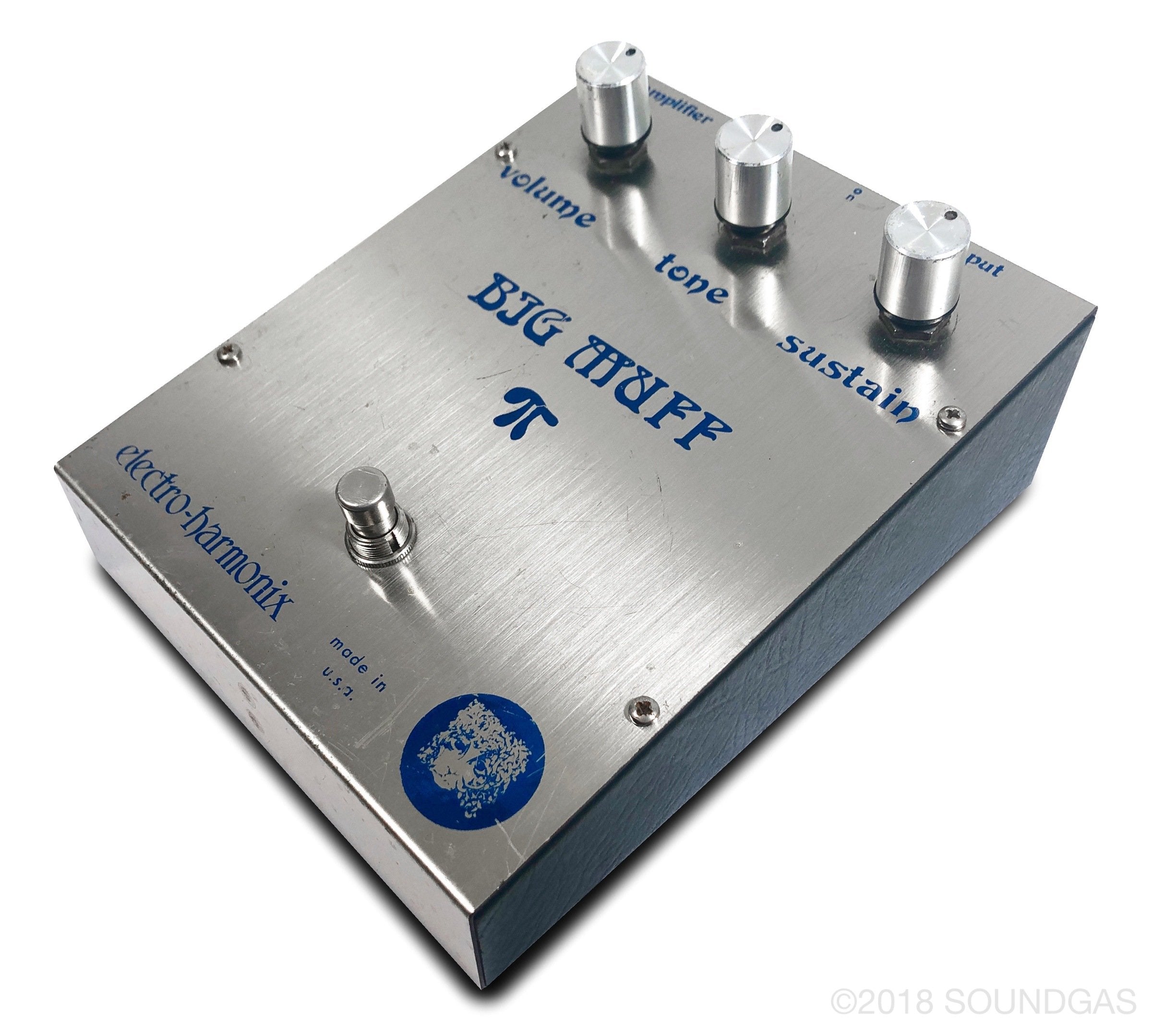 Electro-Harmonix Big Muff Pi V2 Ram's Head (Violet) FOR SALE