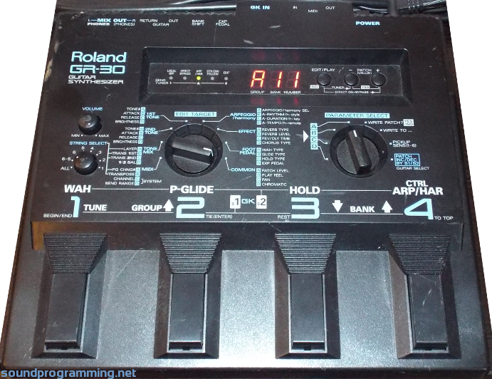Roland GR-30 | Sound Programming