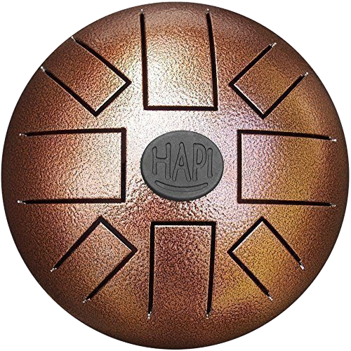 HAPI Drum Mini D Akebono Scale ブラウン Used Hapi Steel Tongue