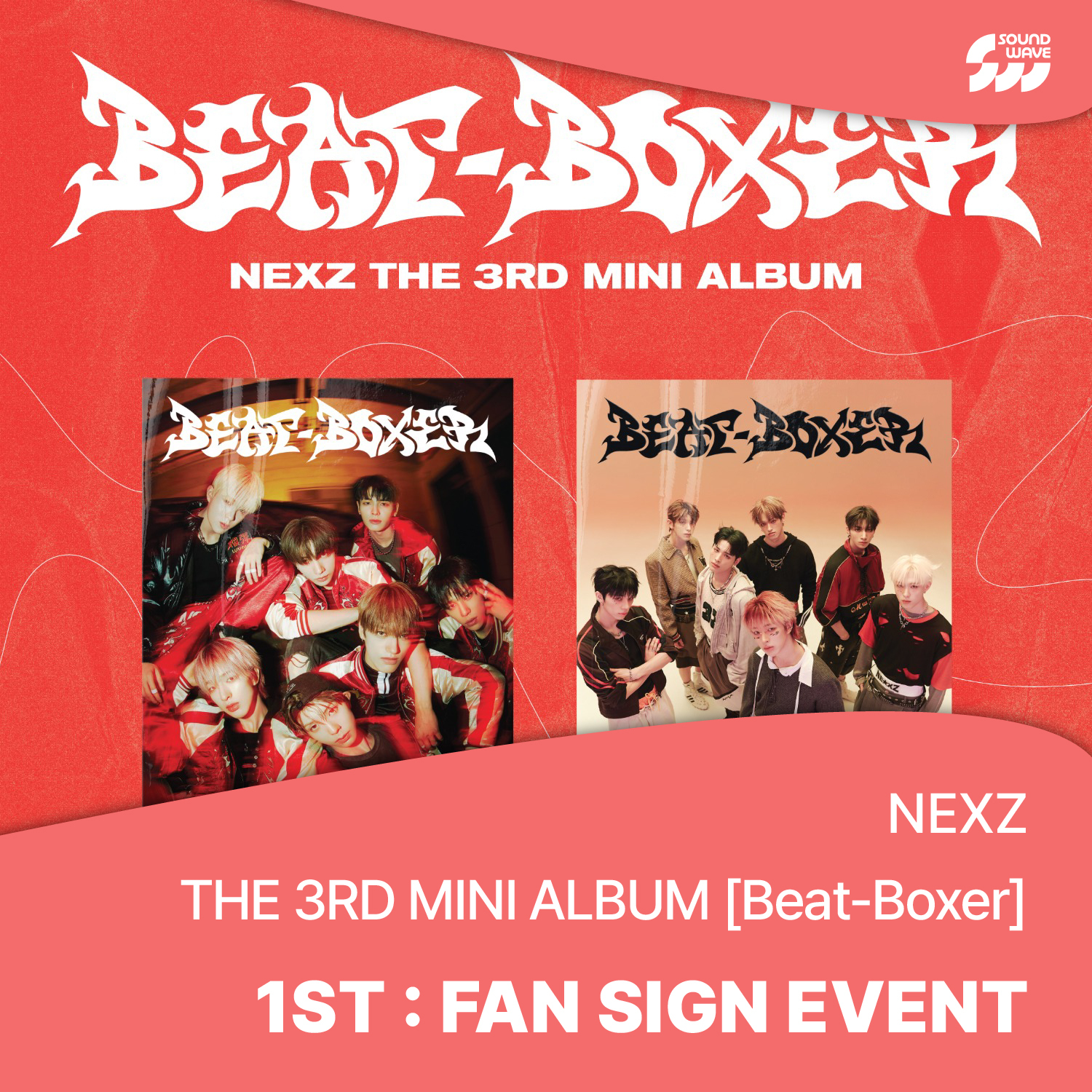 NEXZ The 3rd Mini Album『Beat-Boxer』(Beat ver. / Boxer ver