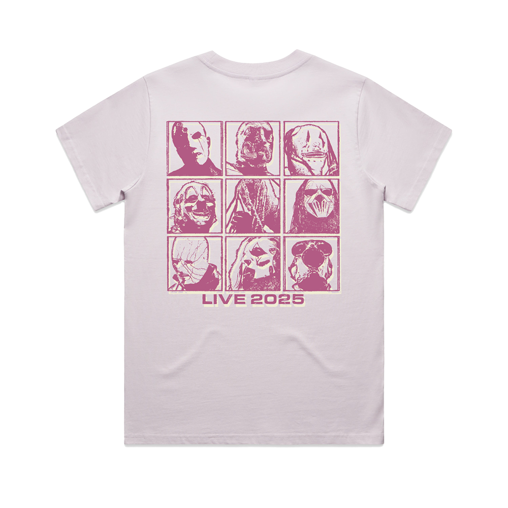 Tour 2025 T-Shirt (Orchid) - Slipknot Official Store