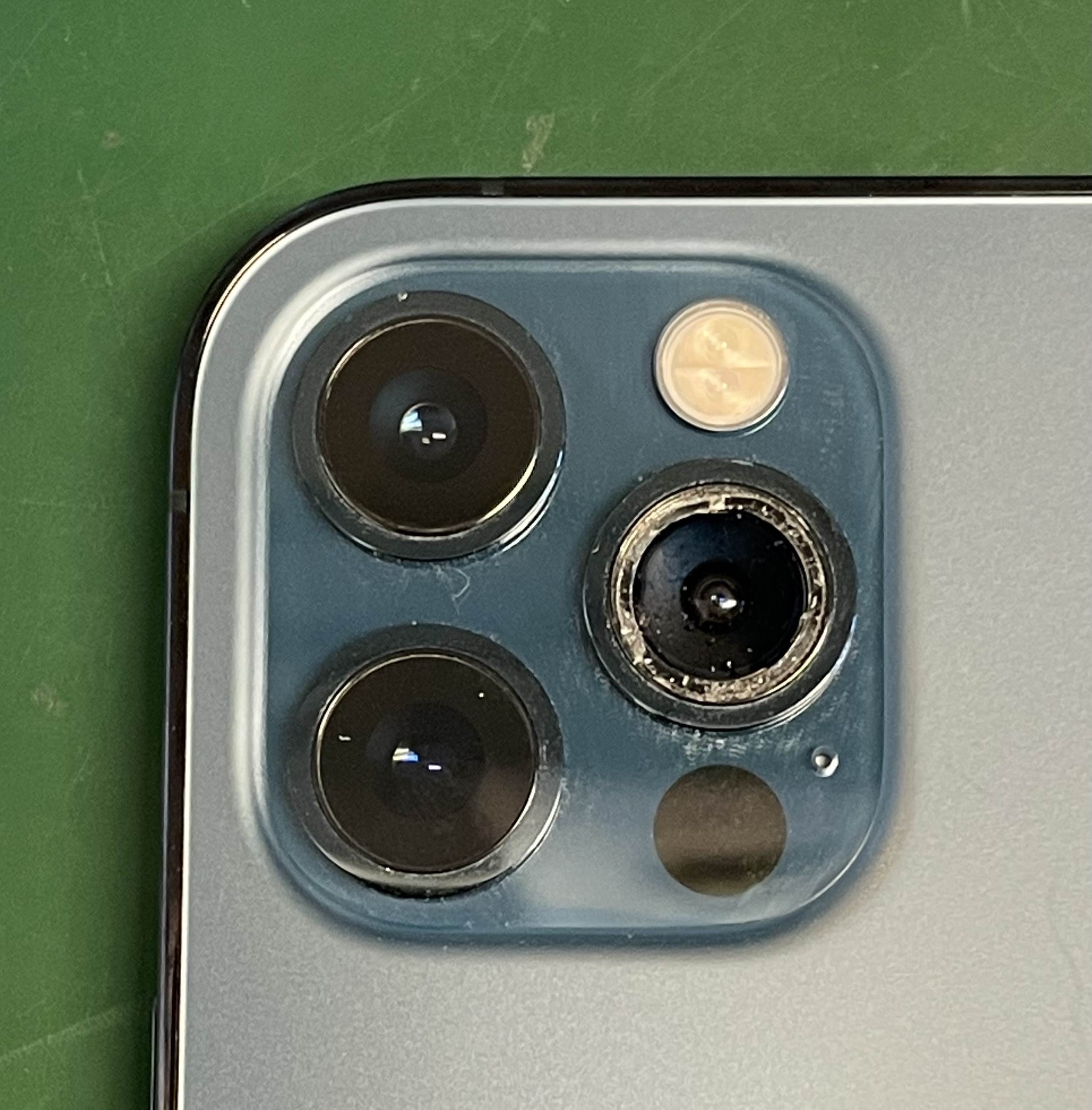 iPhone12ProMax 128GB SIMフリー カメラレンズひび割れあり iPhone 12