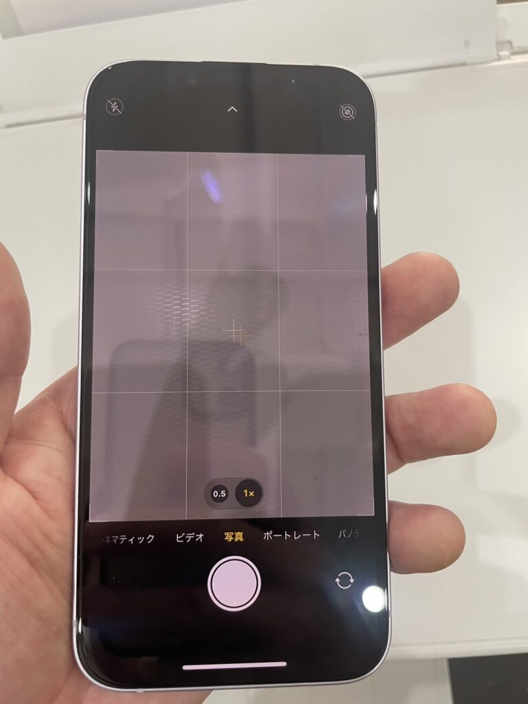 iPhone14 256GB SIMフリー 背面カメラ・フラッシュ故障 箱あり