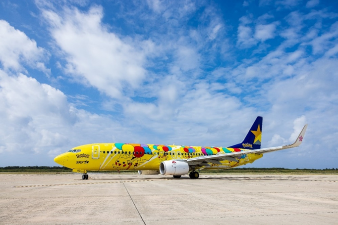 スカイマーク ピカチュウジェット BC1 1/130 特別塗装機「ピカチュウ