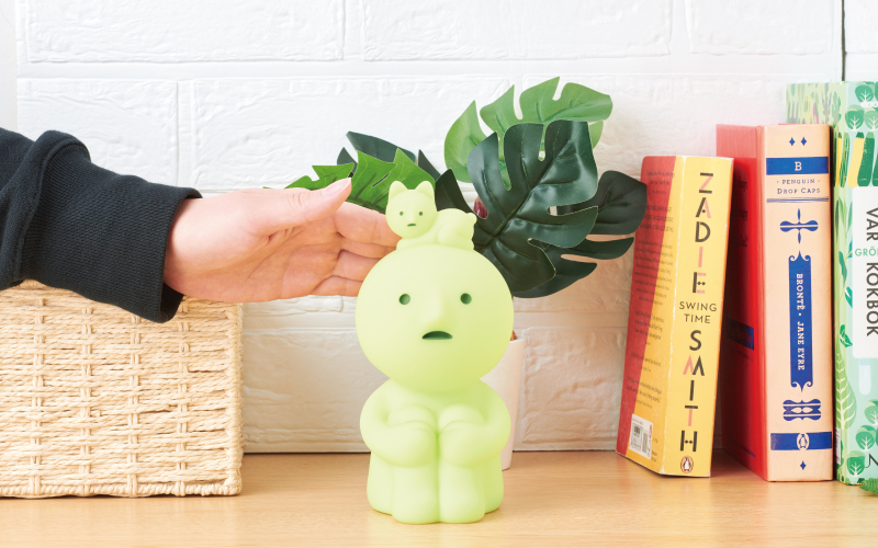 スミスキー非売品ぬいぐるみとライト付きスミスキーの置物セット！