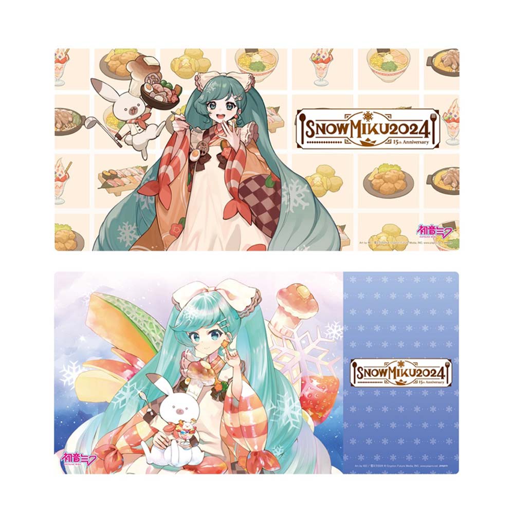 グッズ]SNOW MIKU 2024 デスクマット A/B｜SNOW MIKU 2024