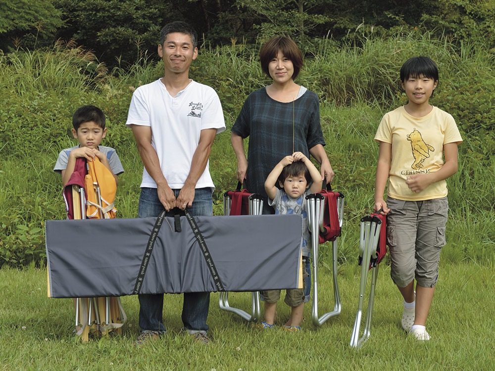 スノーピークワンアクションテーブルロング竹