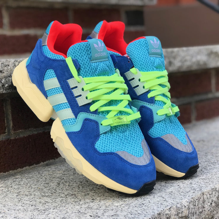 Adidas ZX Torsion Bright Cyan Linen Green Blue EE4787 – Sneaker