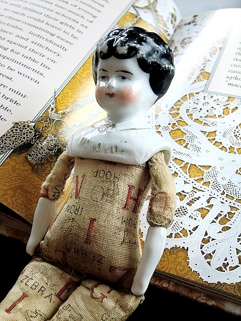 チャイナヘッドドールアンティーク
