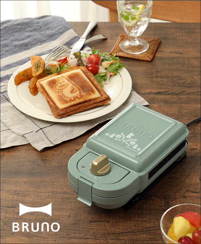 BRUNO ブルーノ ホットサンドメーカーダブル ムーミン 【公式通販】