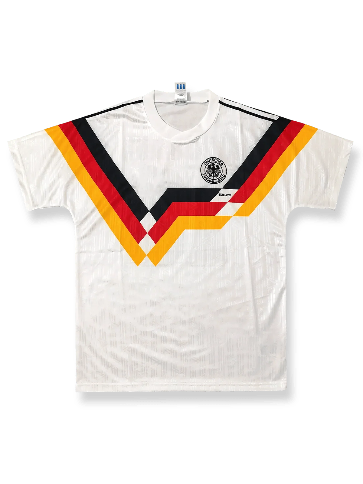 西ドイツ代表 アディダス ユニフォーム 1990年 イタリアW杯 デサント製