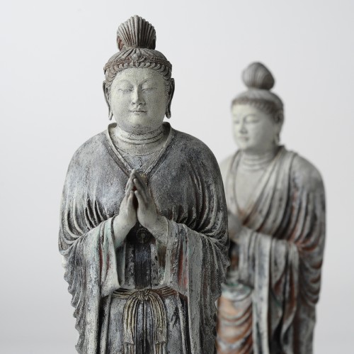 イスム 伝日光菩薩立像・伝月光菩薩立像 | 仏像フィギュアのイスム