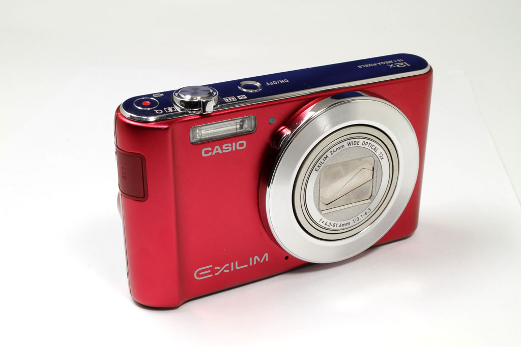 中古 カシオ EXILIM EX-ZS240 レッド 程度：AB（良品）