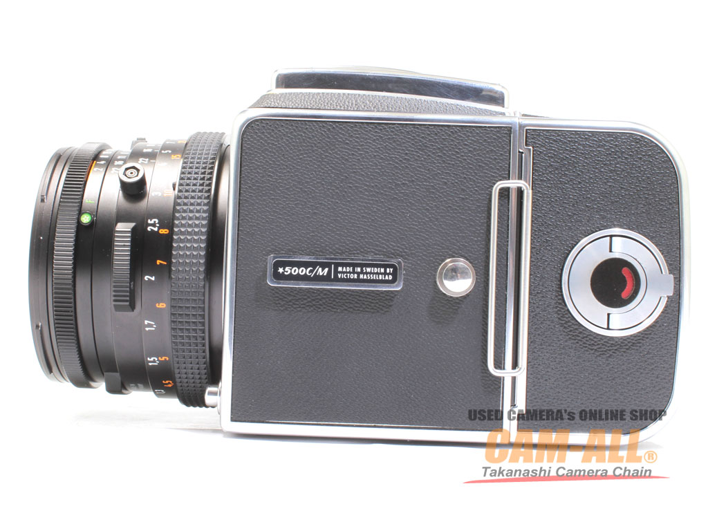 中古 ハッセルブラッド 500CM + CF80mm F2.8 + A-12 II型付き 程度：A