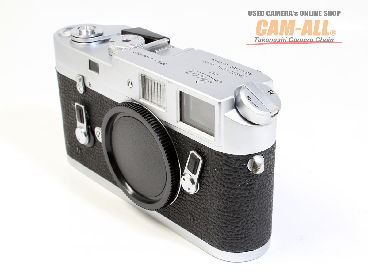 中古 ライカ M4シルバーボディ 程度：AB+（良品プラス）