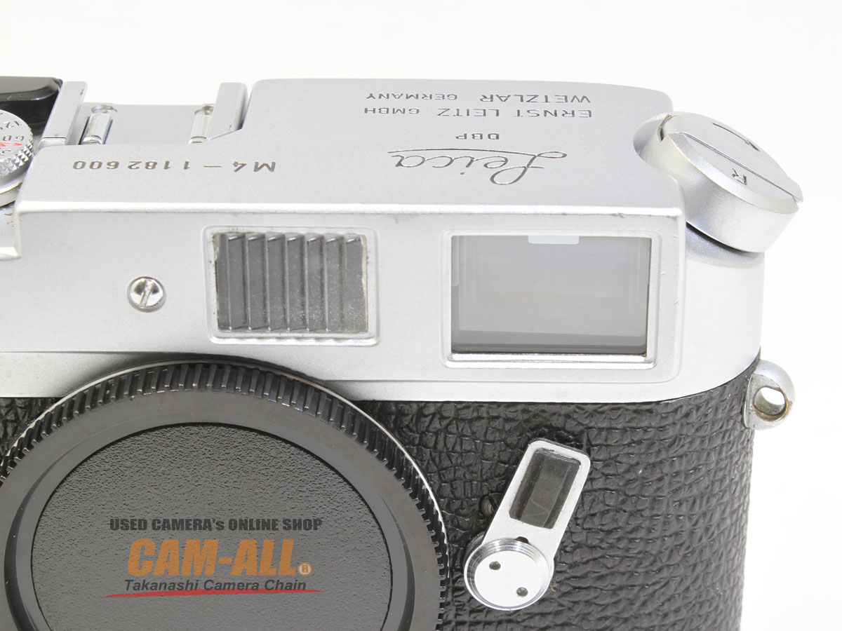 中古 ライカ M4シルバーボディ 程度：AB+（良品プラス）