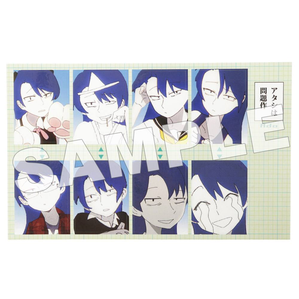 Ado ミニキャラデスクマット ポップストア限定 ado ミニキャラデスク