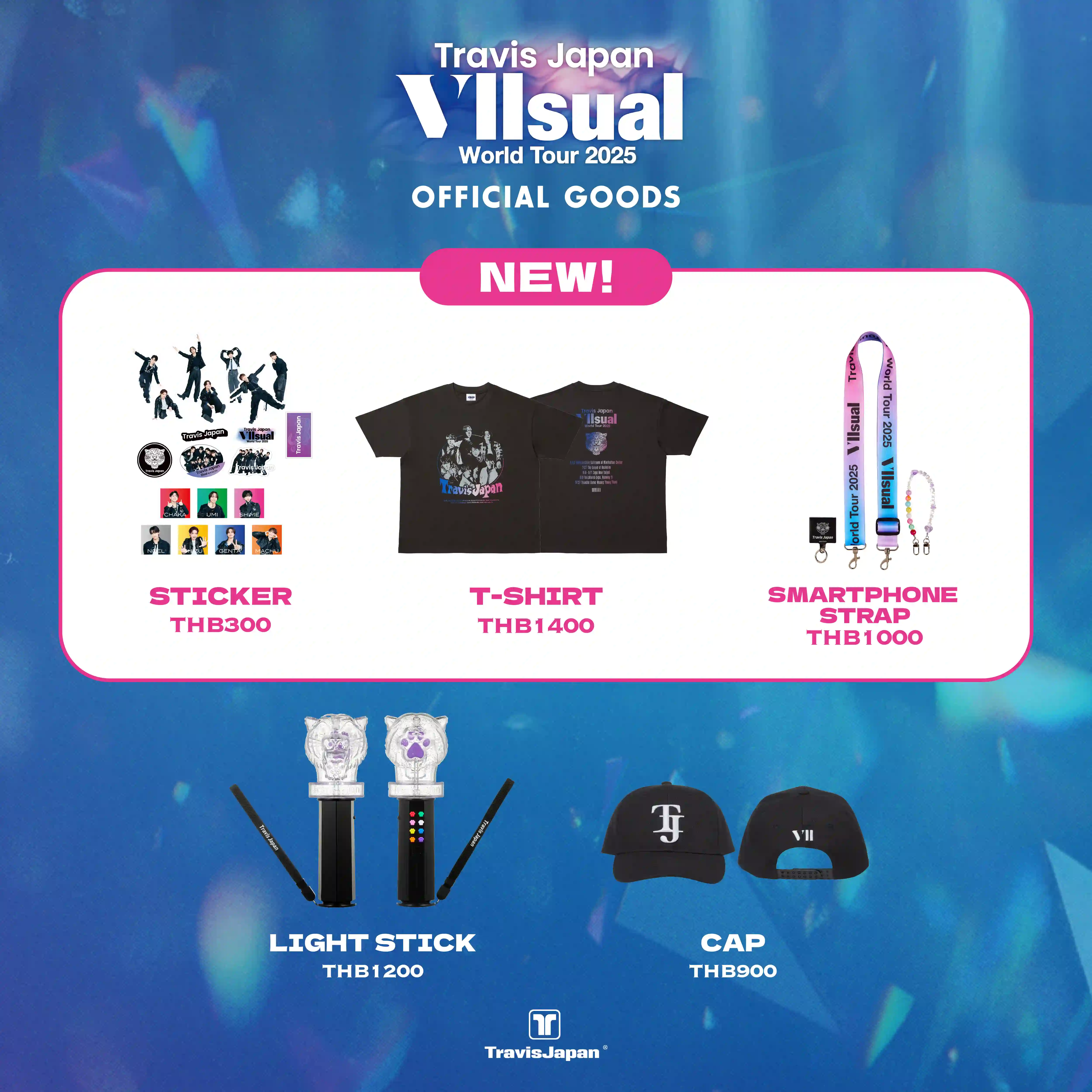 Travis Japan Vllsual ワルツ 2025 ストラップ トラジャ Travis Japan