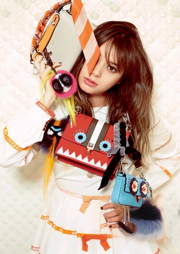 ELLEgirl】岸本セシルがフェンディ 表参道店をクルージング｜エル