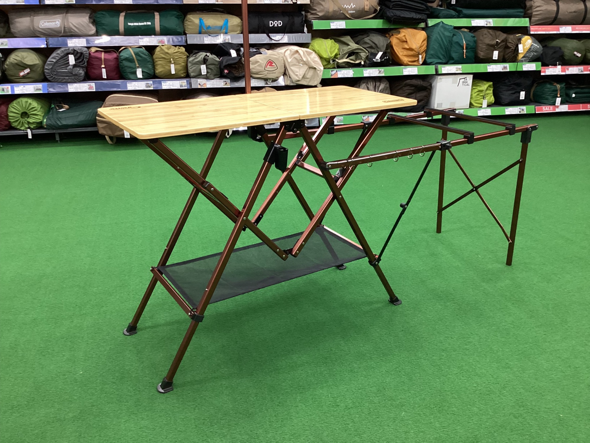 Coleman☆キッチンテーブル Colemanマスターシリーズ ワンタッチ