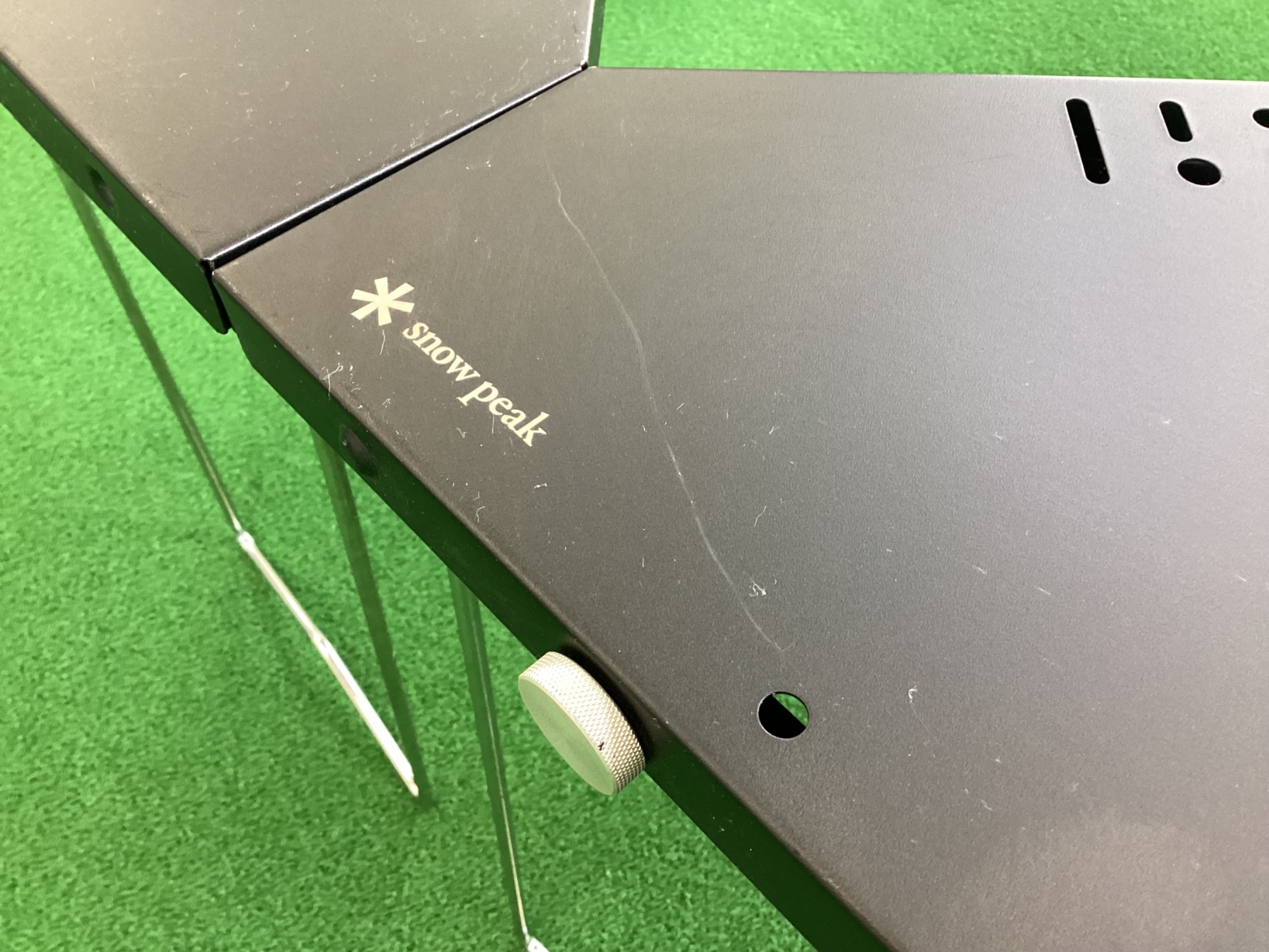 スノーピーク 雪峰祭2022秋限定 ジカロテーブル ブラック中古