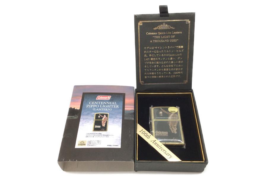 希少品！Coleman(コールマン)の100周年を記念したセンテニアルジッポ