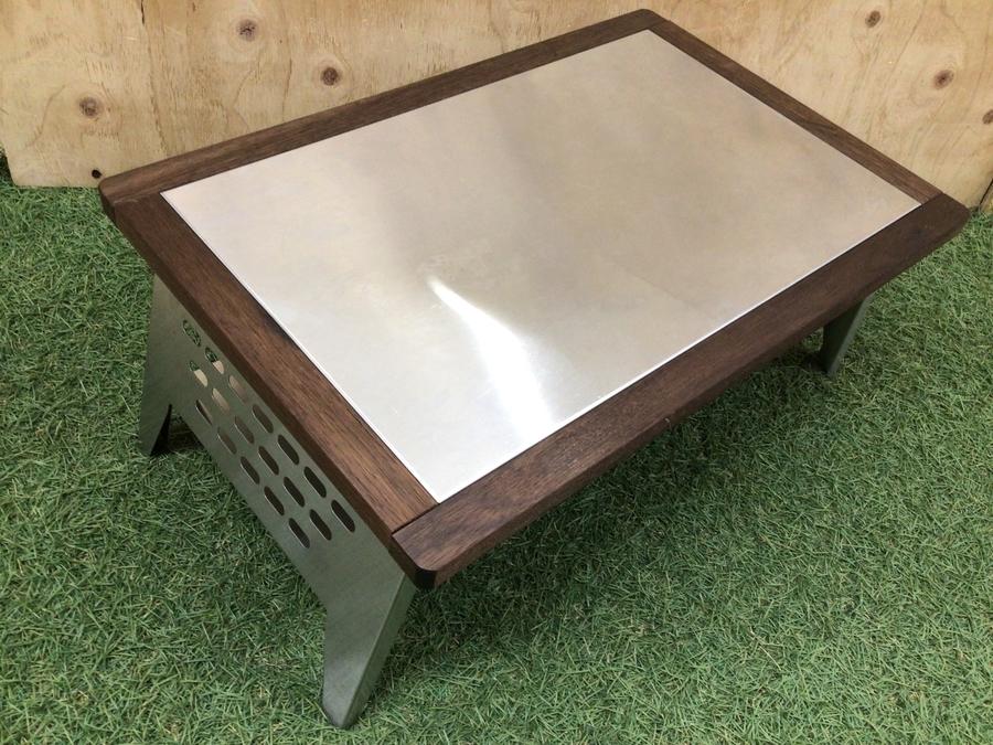 ローテーブルにもお洒落な選択肢を！焚き火調理台450re[2021.11.27発行