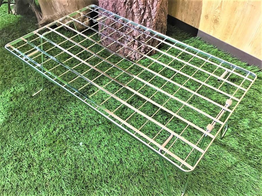 新品・未使用・廃盤品】UNIFLAME FIELD RACK(シルバー)セット