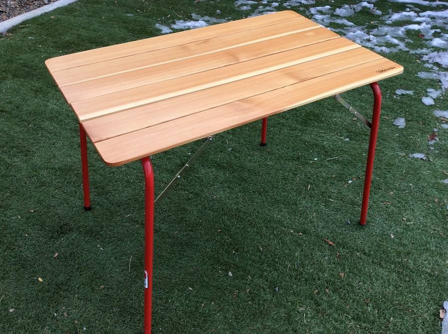 カステルメルリーノ アウトドアテーブル castelmerlino 赤脚 【公式通販】