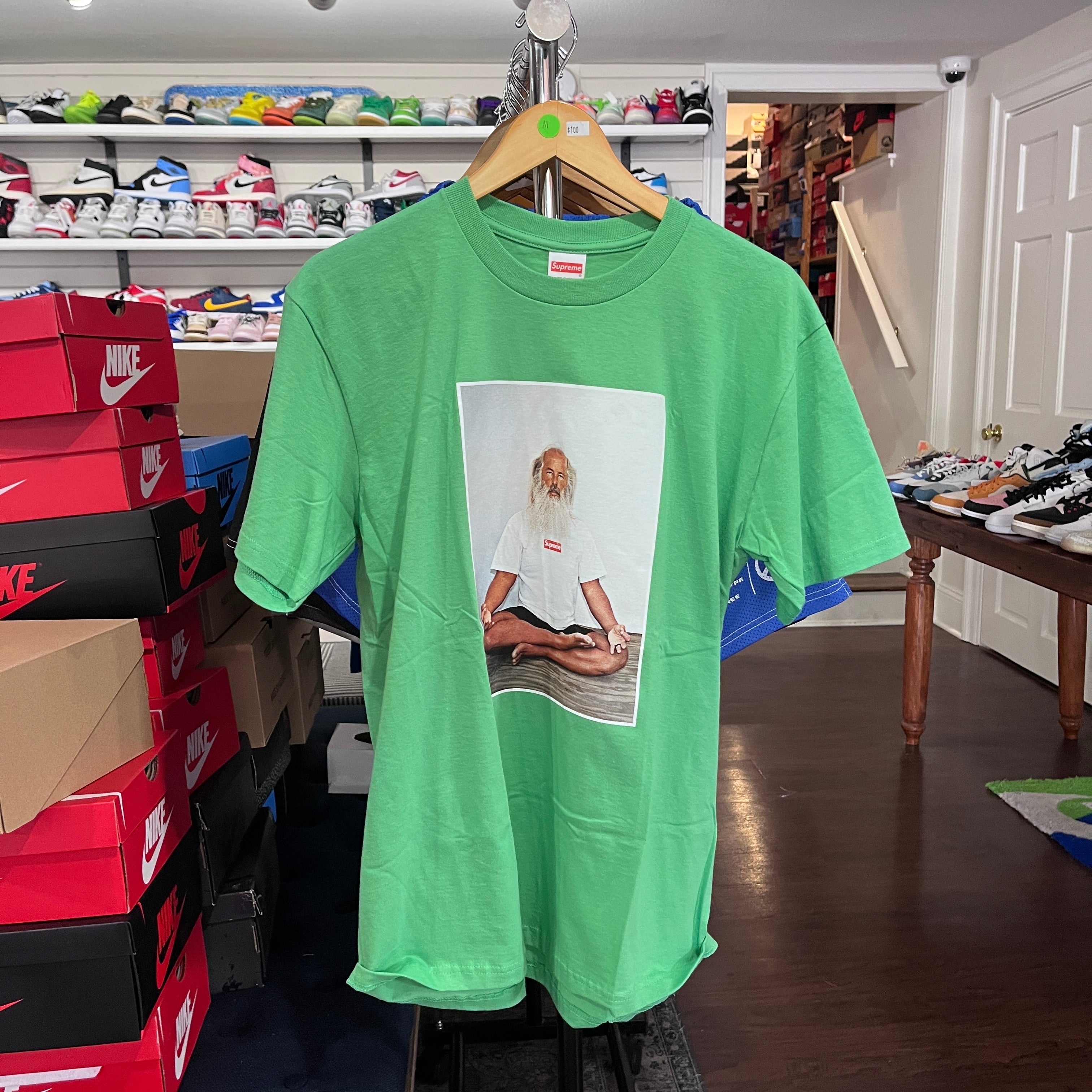 Supreme Rick Rubin Green Tee – Sports Connection