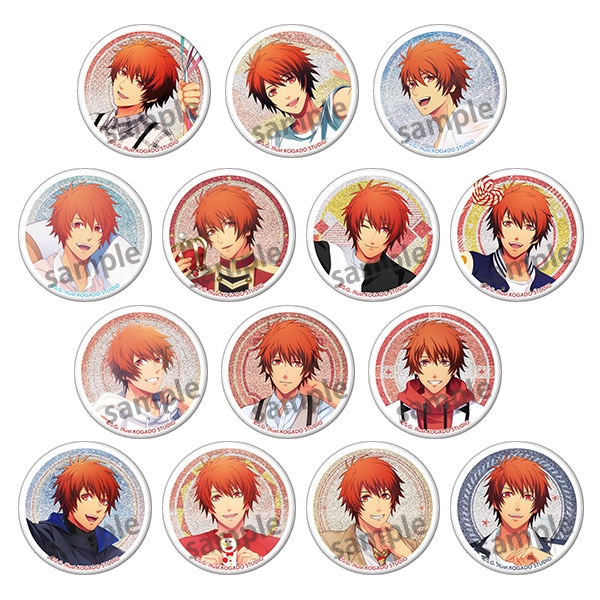 うたプリ キャラバッチコレクション 寿嶺二/聖川真斗/一十木音也/