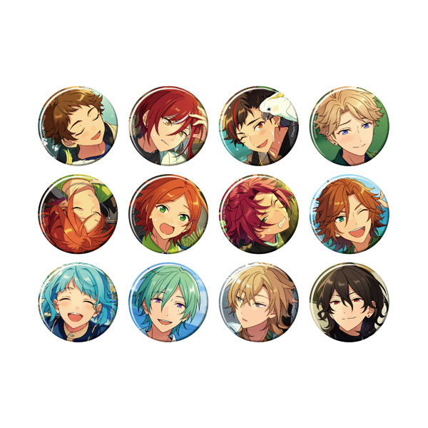 あんスタ コレ缶 桜河こはく クロススカウト 缶バッジ 45個セット あん