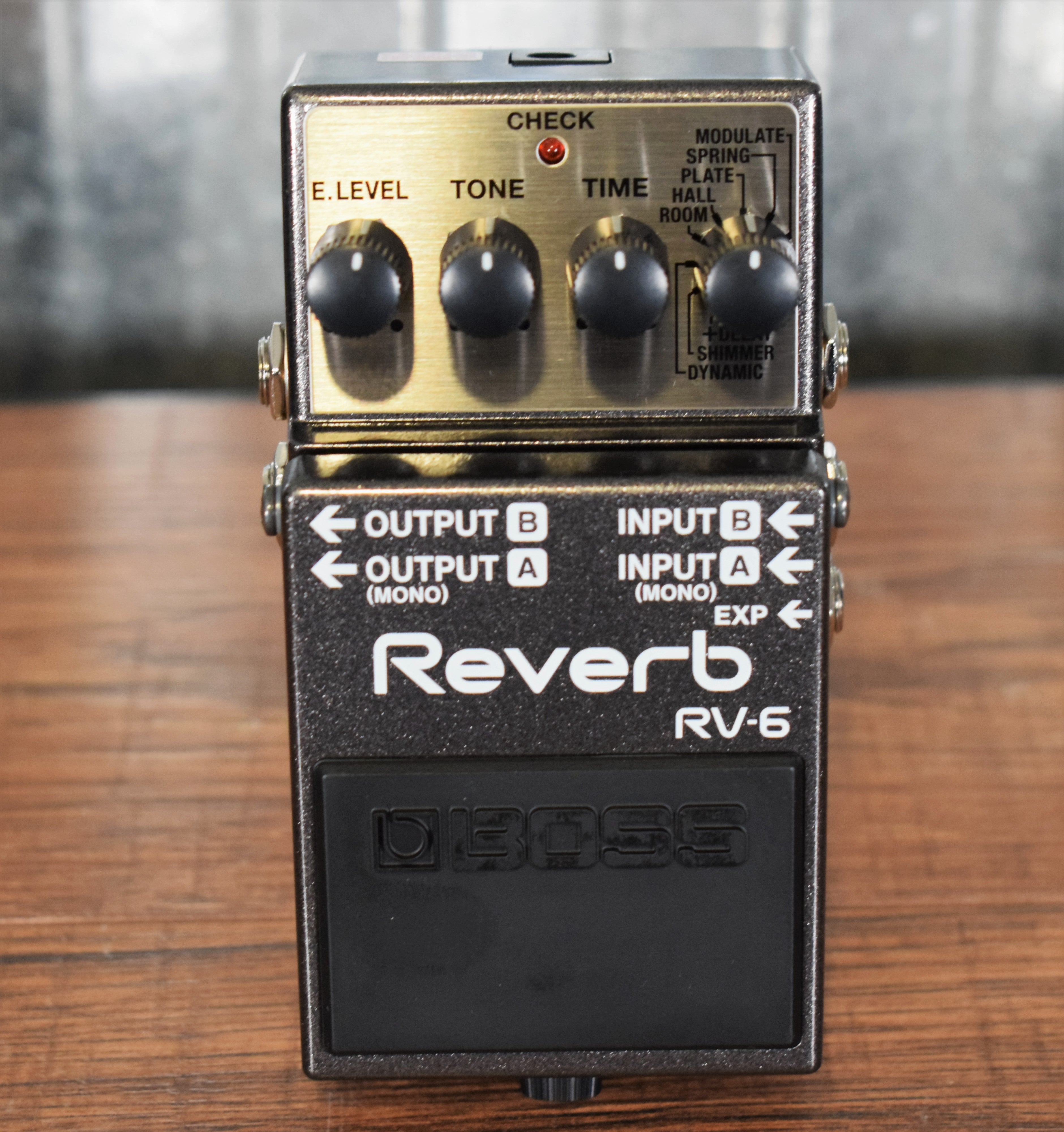 Boss RV-6 Reverb with Digital Delay Guitar Effect Pedal