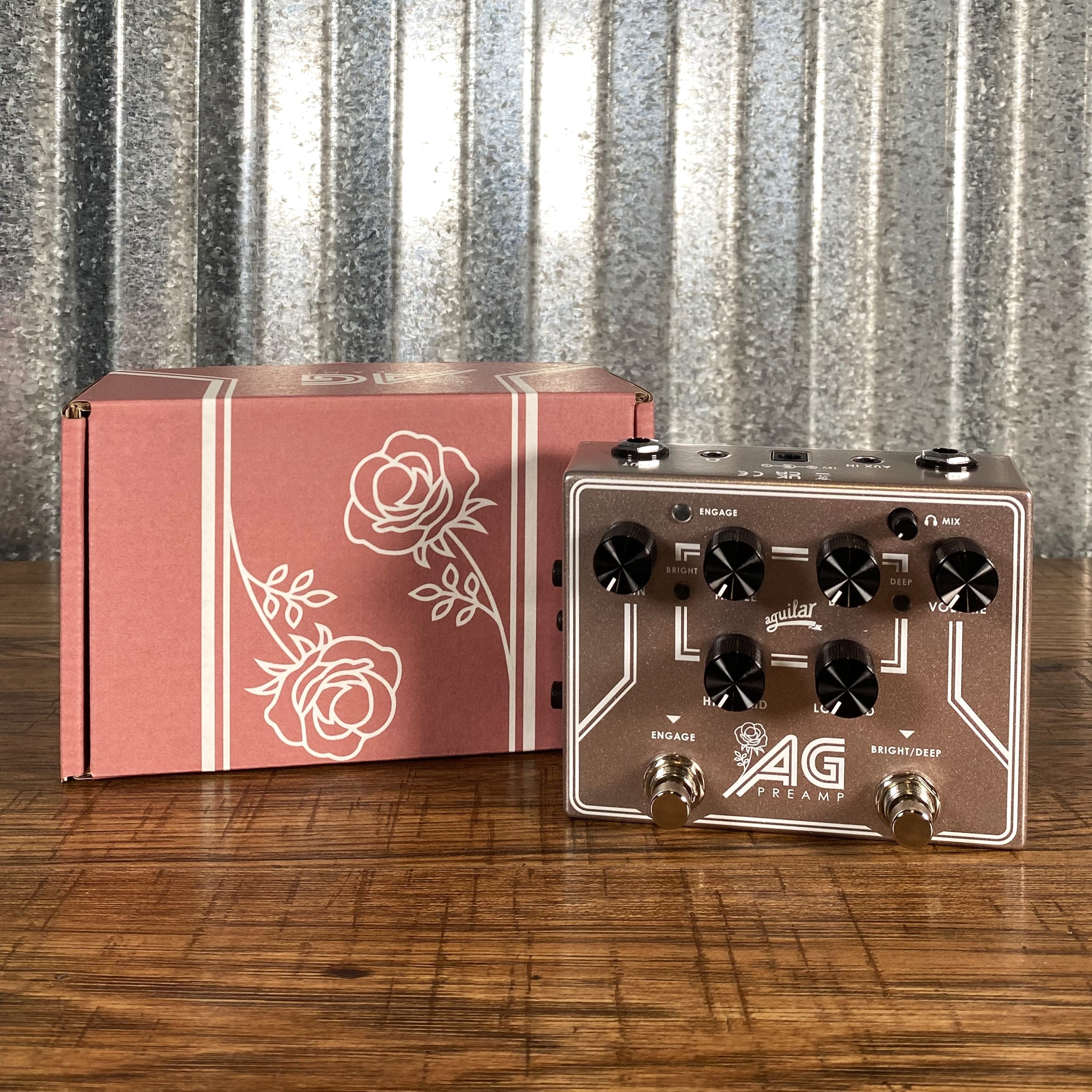 Aguilar AG Preamp Limited Edition BCAM Bass EQ Direct Box Effect