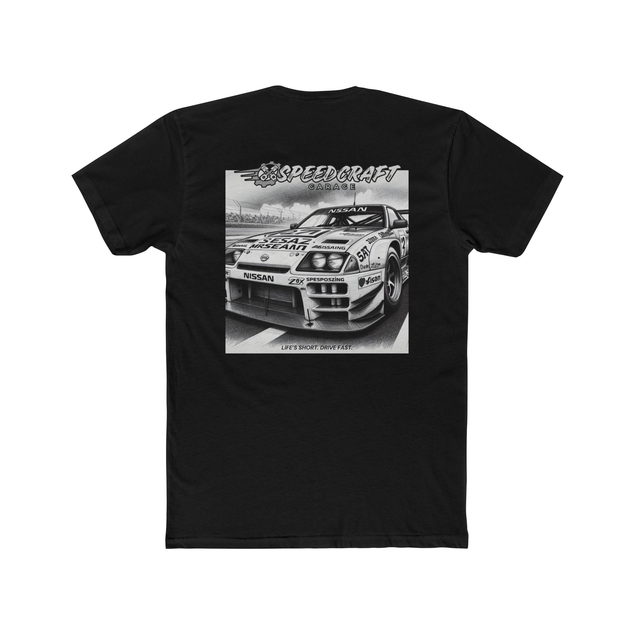 300ZX Inspired Race Car T-Shirt | Life's Short Drive Fast
