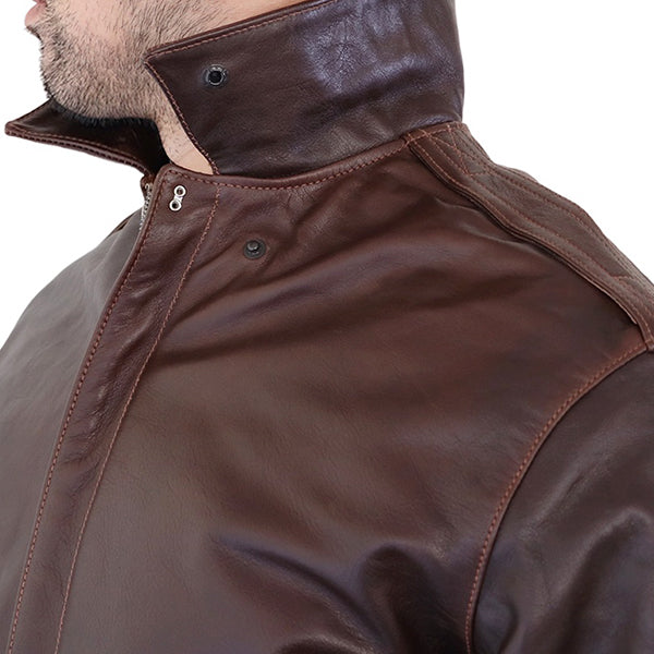 TYPE A-2 / EASTMAN MODEL / HORSEHIDE / SEAL BROWN / MADE IN UK