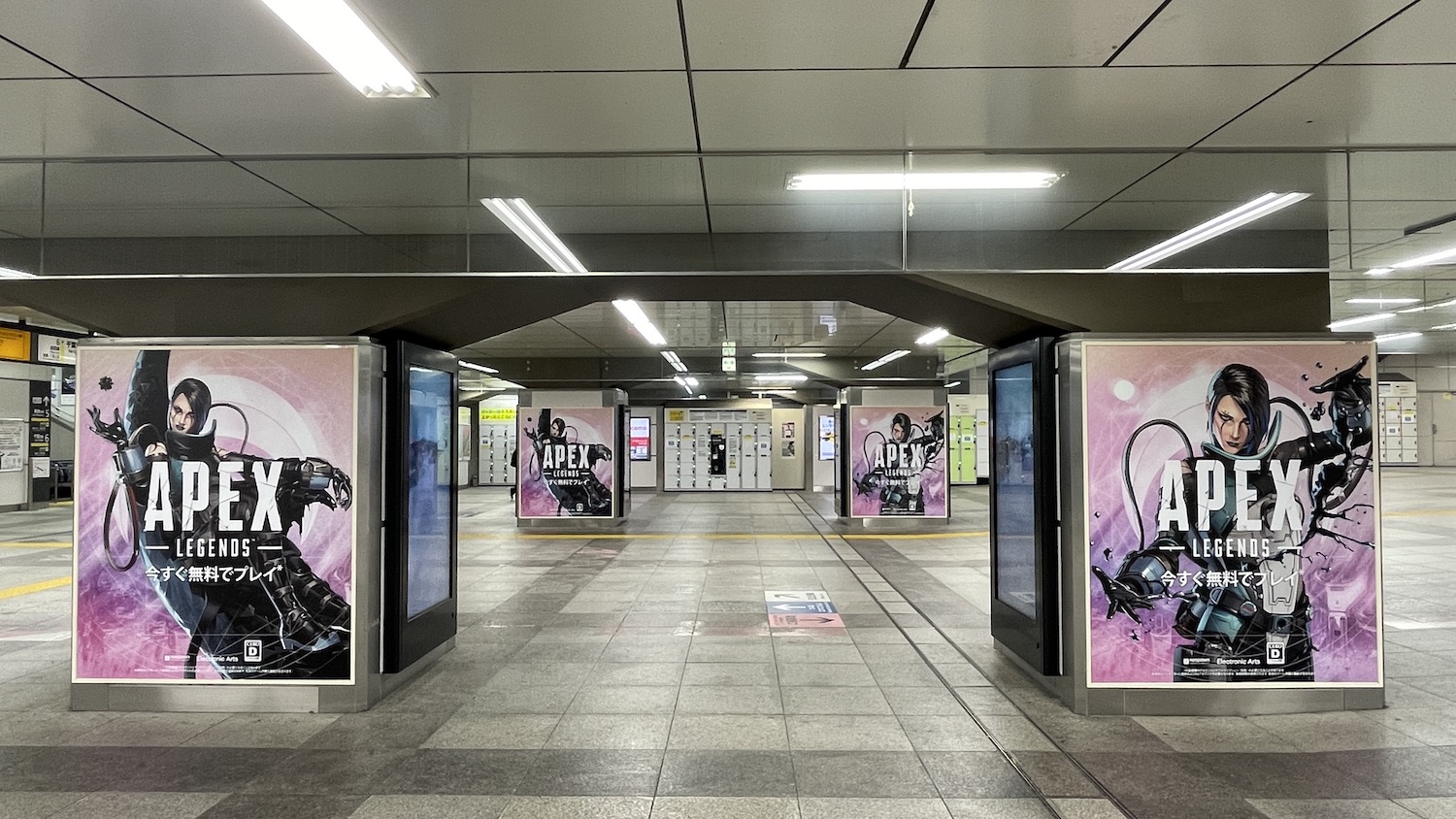 APEX LEGENDS、シリーズ15「エクリプス」発売開始を記念し秋葉原駅を