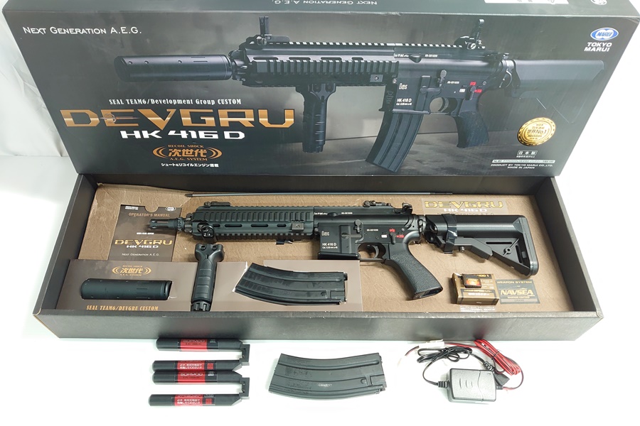 HK416D 次世代電動ガン ブラック 付属品多数 【公式通販】