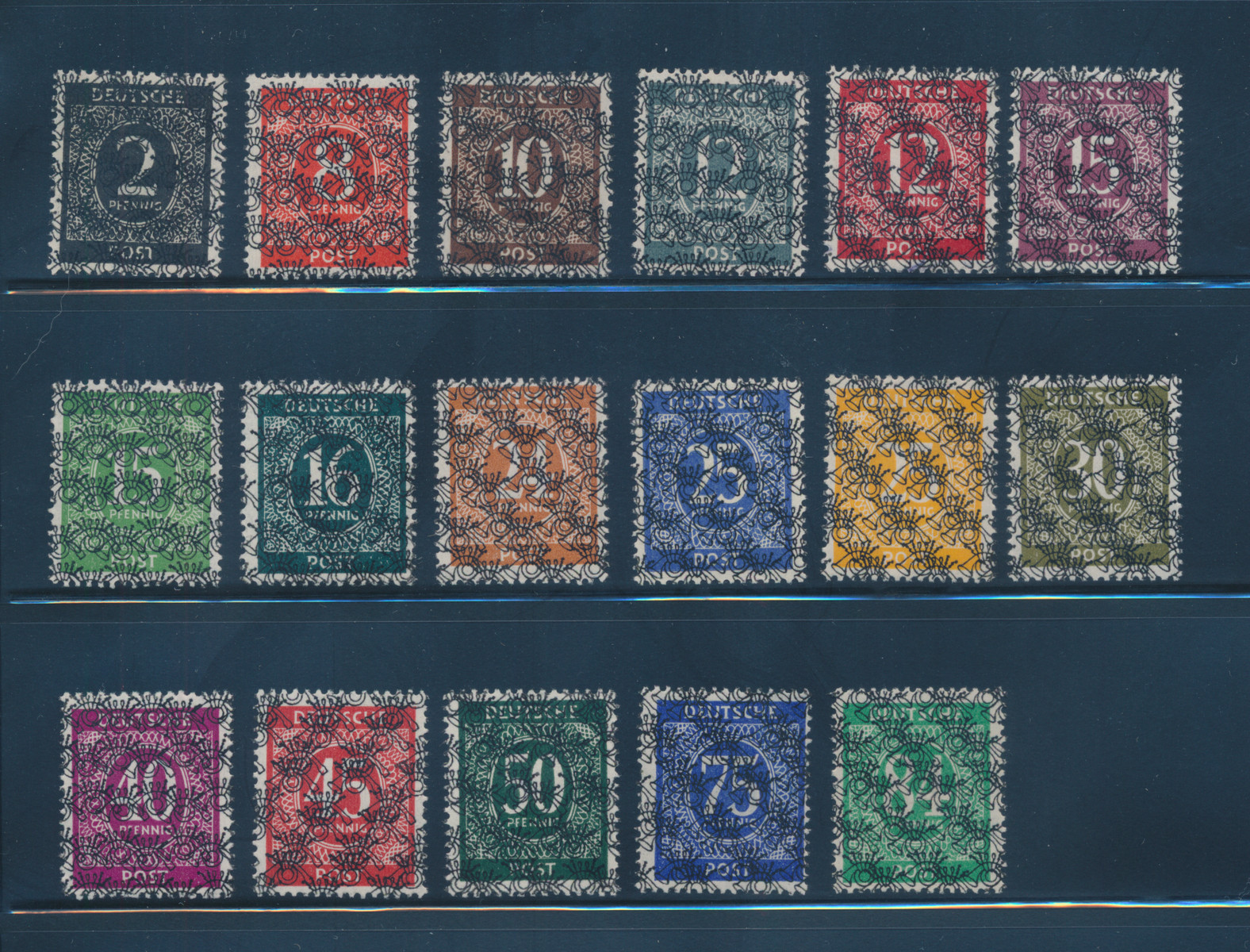 3857 外国切手 ドイツ 1982年 17世紀の絵画 6種完 未使用 3857 外国